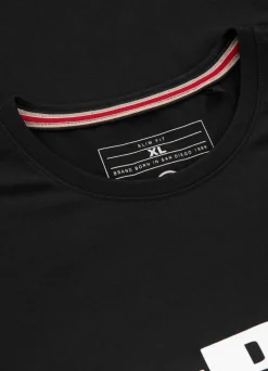 Men's T-Shirt Slim Fit Classic Boxing - Black