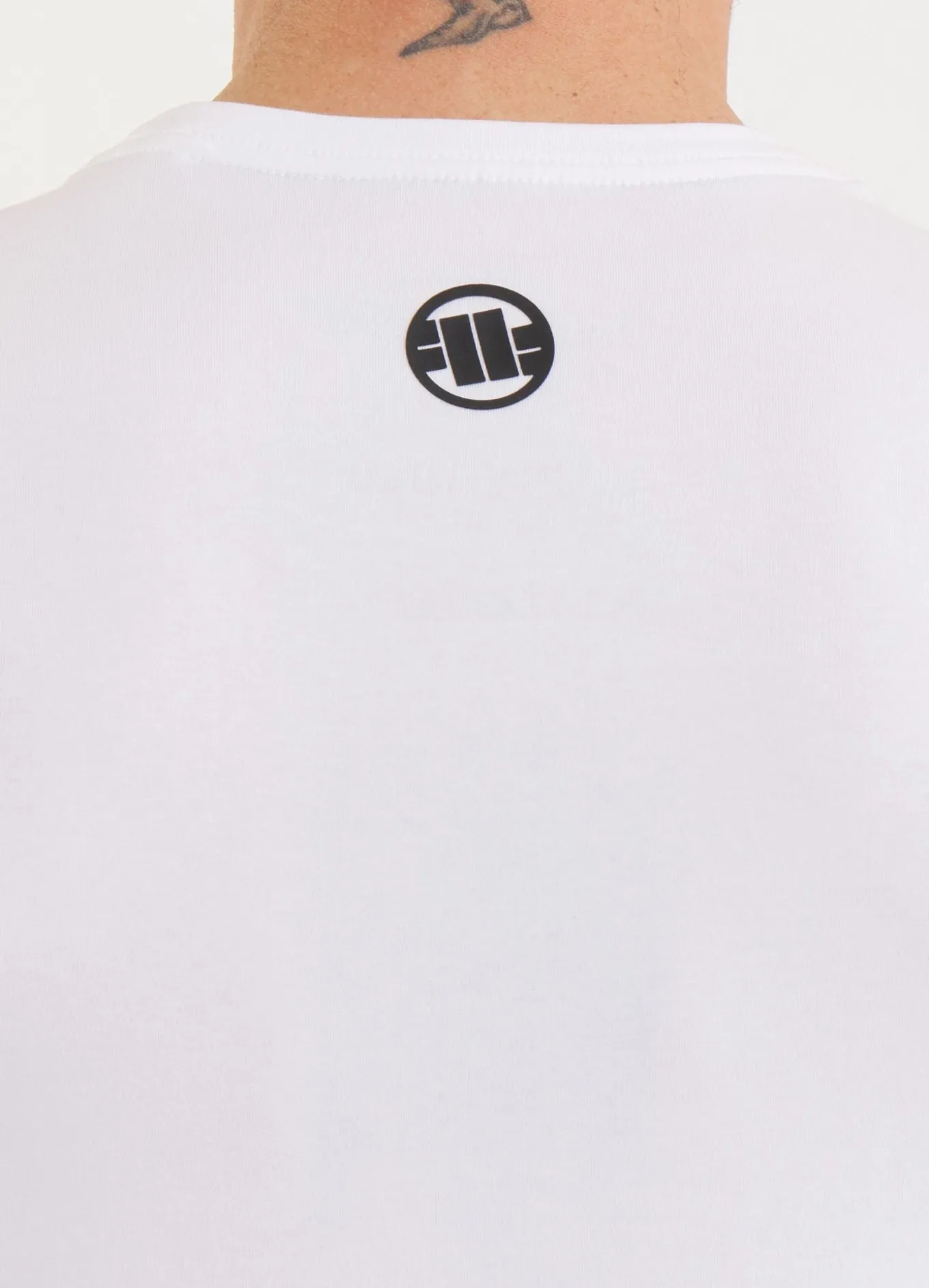 Men's T-Shirt Slim Fit Classic Boxing - White