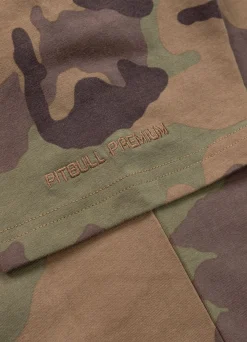 Men's T-Shirt Slim Fit Classic Boxing - Woodland Camo