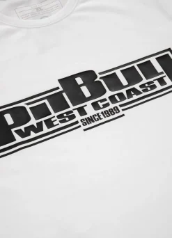 Men's T-Shirt Slim Fit Classic Boxing - White