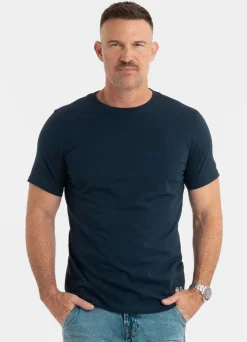 Men's T-Shirt Slim Fit NO LOGO - Navy