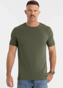 Men's T-Shirt Slim Fit NO LOGO - Olive