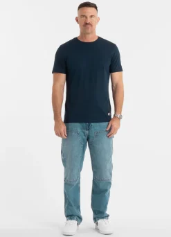 Men's T-Shirt Slim Fit NO LOGO - Navy