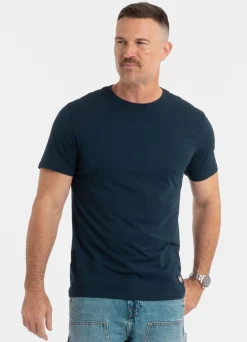 Men's T-Shirt Slim Fit NO LOGO - Navy