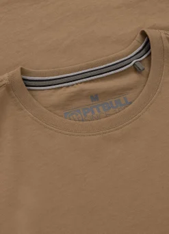 Men's T-Shirt SMALL LOGO - Coyote brown