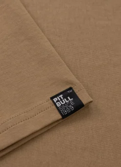 Men's T-Shirt SMALL LOGO - Coyote brown