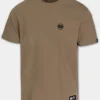 Men's T-Shirt SMALL LOGO - Dark sand