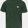 Men's T-Shirt SMALL LOGO - Dark green