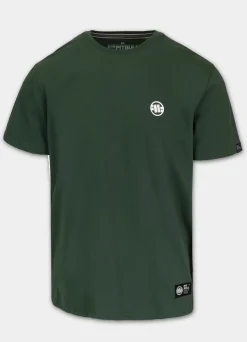 Men's T-Shirt SMALL LOGO - Dark green