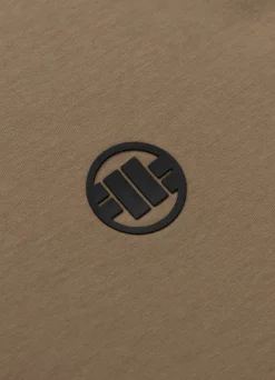 Men's T-Shirt SMALL LOGO - Dark sand