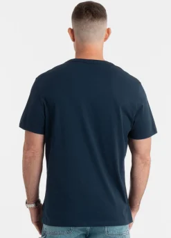 Men's T-Shirt SMALL LOGO - Dark navy