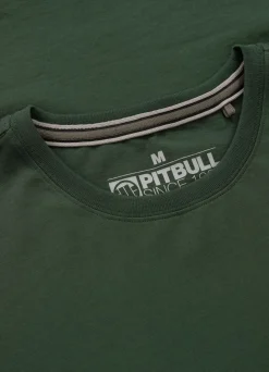 Men's T-Shirt SMALL LOGO - Dark green
