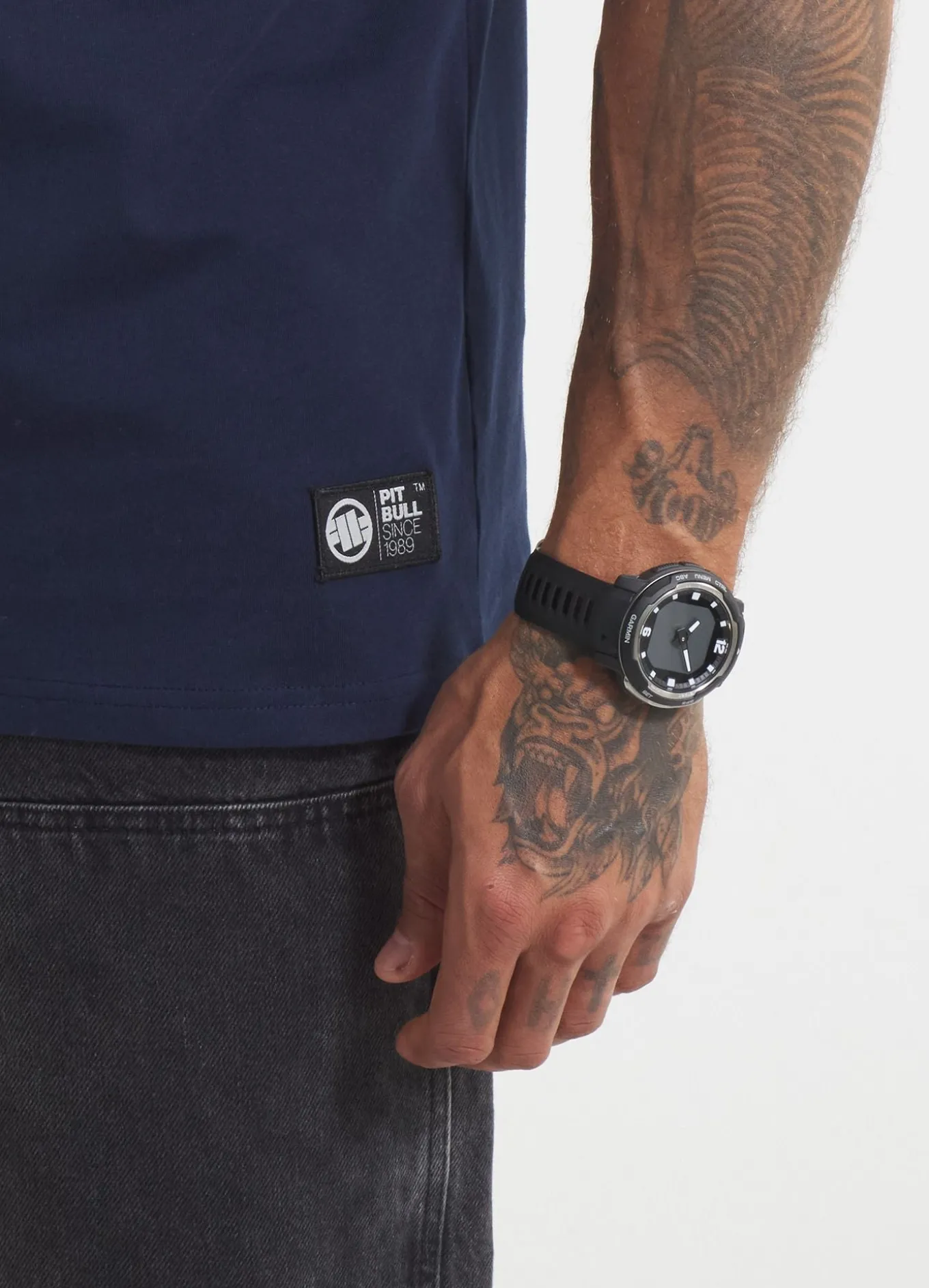 Men's T-Shirt SMALL LOGO - Dark navy