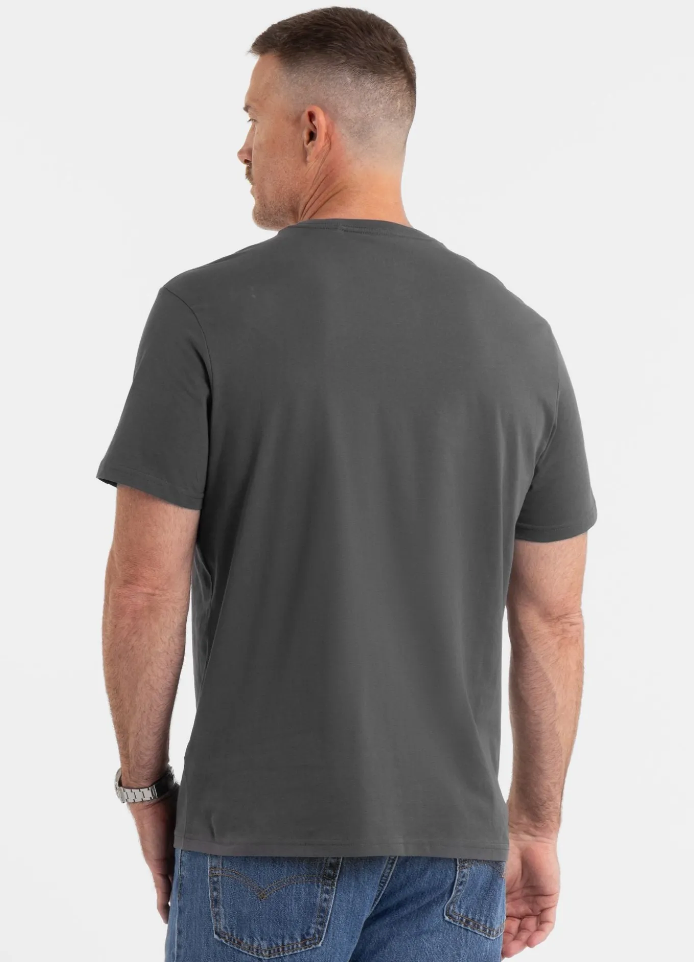 Men's T-Shirt SMALL LOGO - Graphite