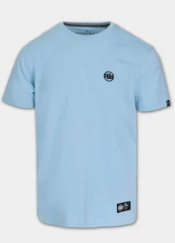 Men's T-Shirt SMALL LOGO - Light blue