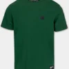 Men's T-Shirt SMALL LOGO - Leaf green