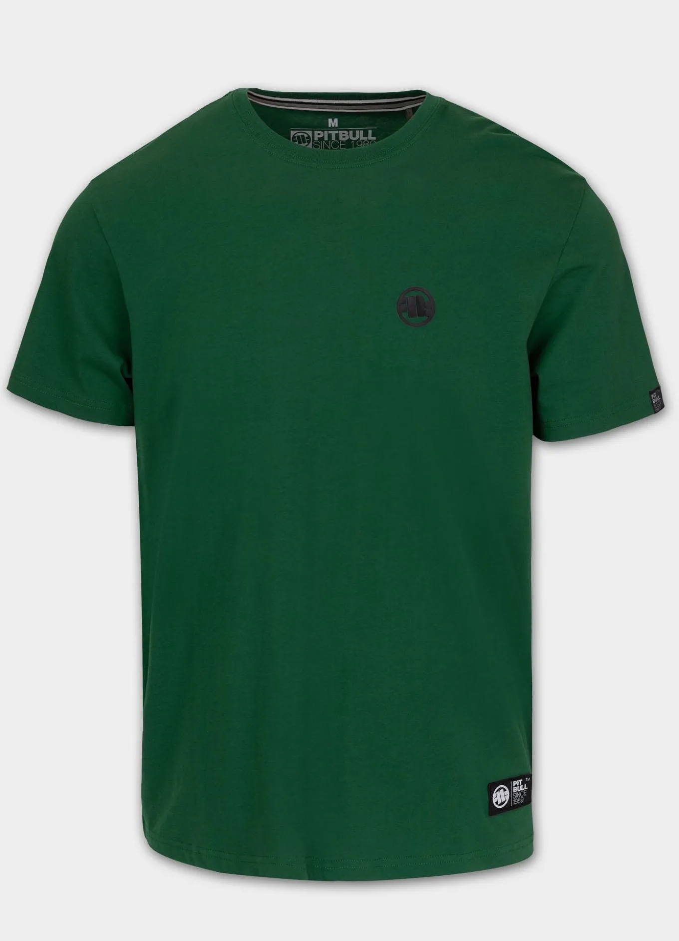 Men's T-Shirt SMALL LOGO - Leaf green