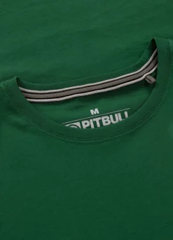 Men's T-Shirt SMALL LOGO - Leaf green