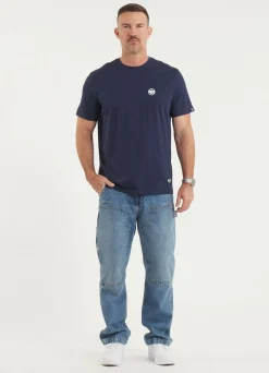 Men's T-Shirt SMALL LOGO - Navy