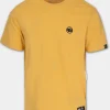 Men's T-Shirt SMALL LOGO - Pale yellow