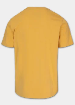 Men's T-Shirt SMALL LOGO - Pale yellow