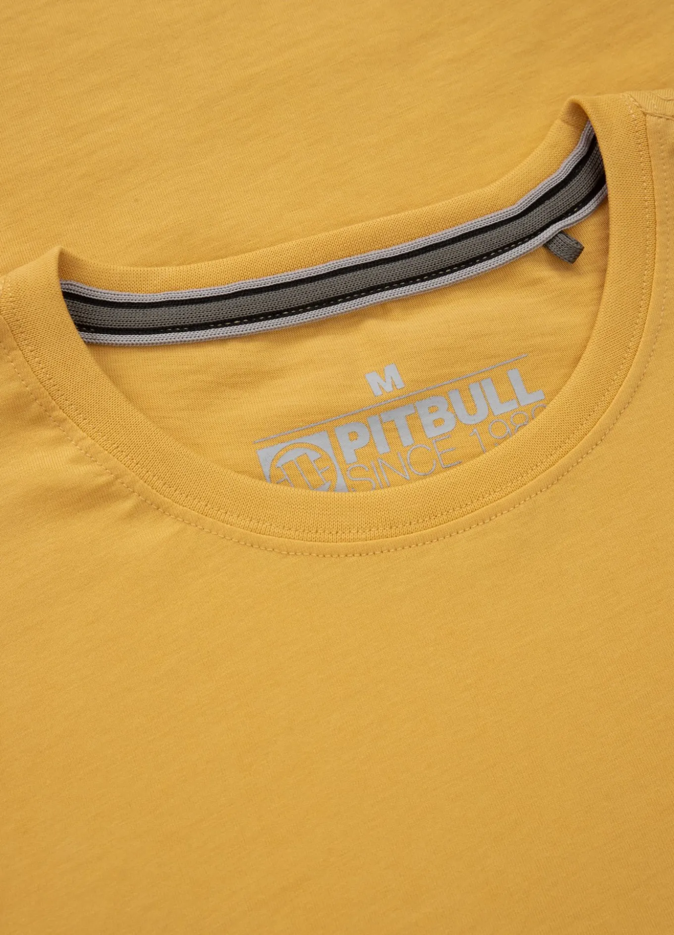 Men's T-Shirt SMALL LOGO - Pale yellow