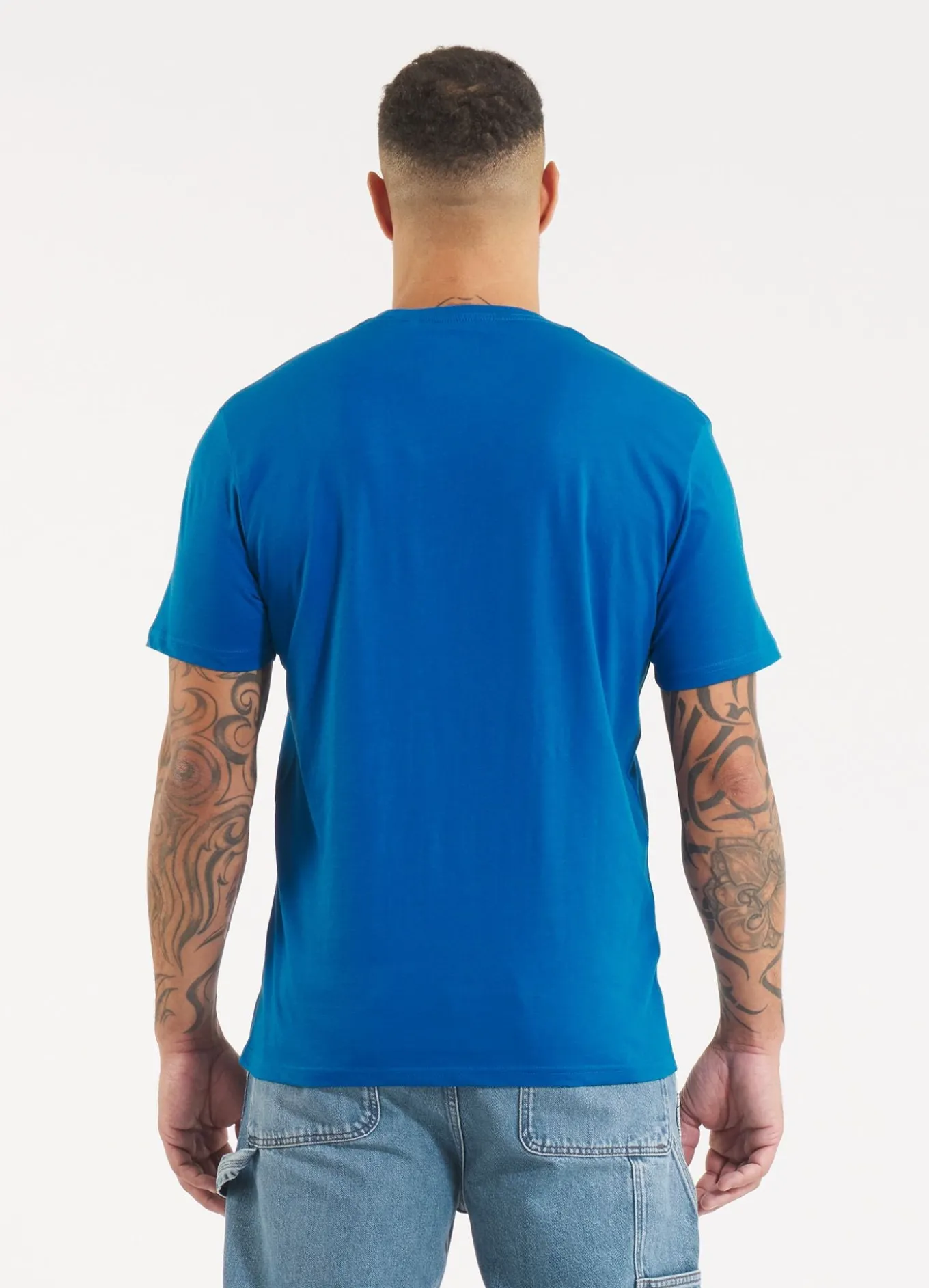 Men's T-Shirt SMALL LOGO - Royal blue