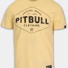 Men's T-Shirt Ultra Light PITBULL CO. - Yellow