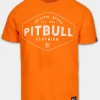 Men's T-Shirt Ultra Light PITBULL CO. - Orange
