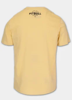 Men's T-Shirt Ultra Light PITBULL CO. - Yellow