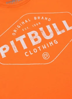 Men's T-Shirt Ultra Light PITBULL CO. - Orange