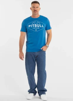Men's T-Shirt Ultra Light PITBULL CO. - Royal blue