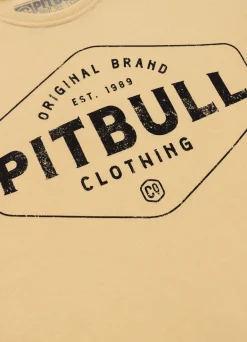 Men's T-Shirt Ultra Light PITBULL CO. - Yellow