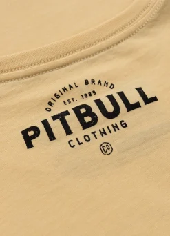 Men's T-Shirt Ultra Light PITBULL CO. - Yellow
