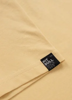 Men's T-Shirt Ultra Light PITBULL CO. - Yellow