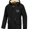 Men's winter hooded parka jacket Gunner