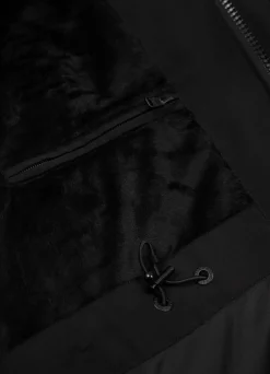 Men's winter hooded parka jacket Forest