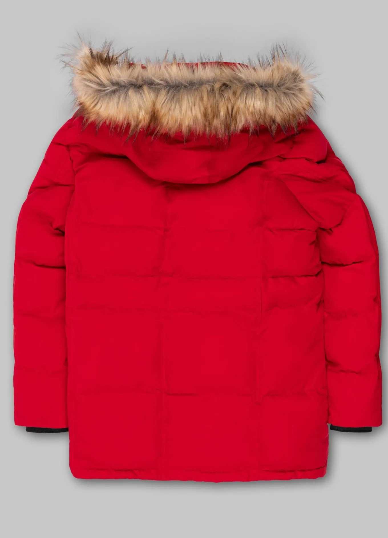 Men's winter hooded parka jacket Forest
