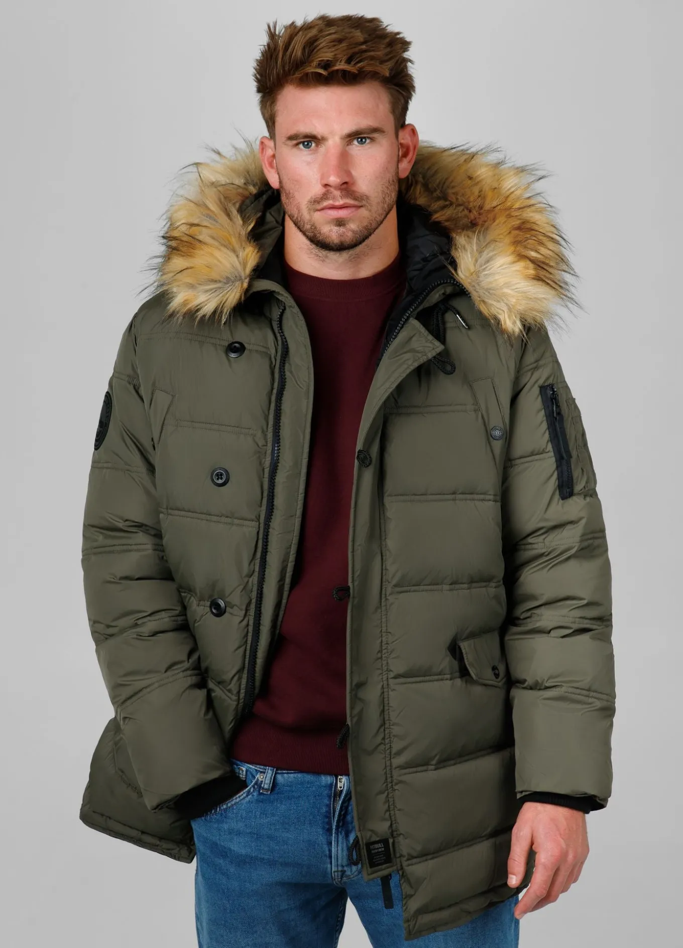 Men's winter hooded parka jacket Kingston II