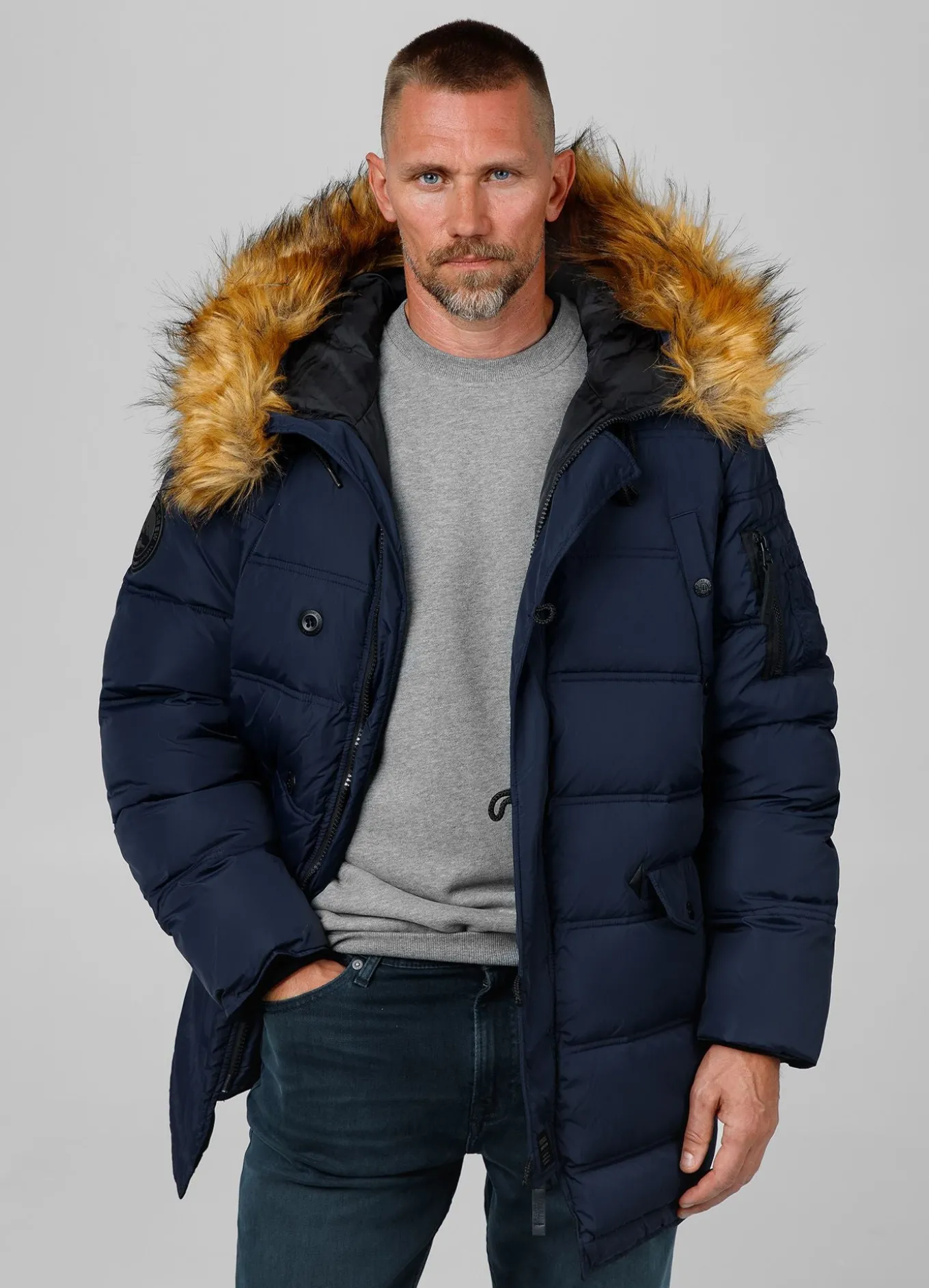 Men's winter hooded parka jacket Kingston II