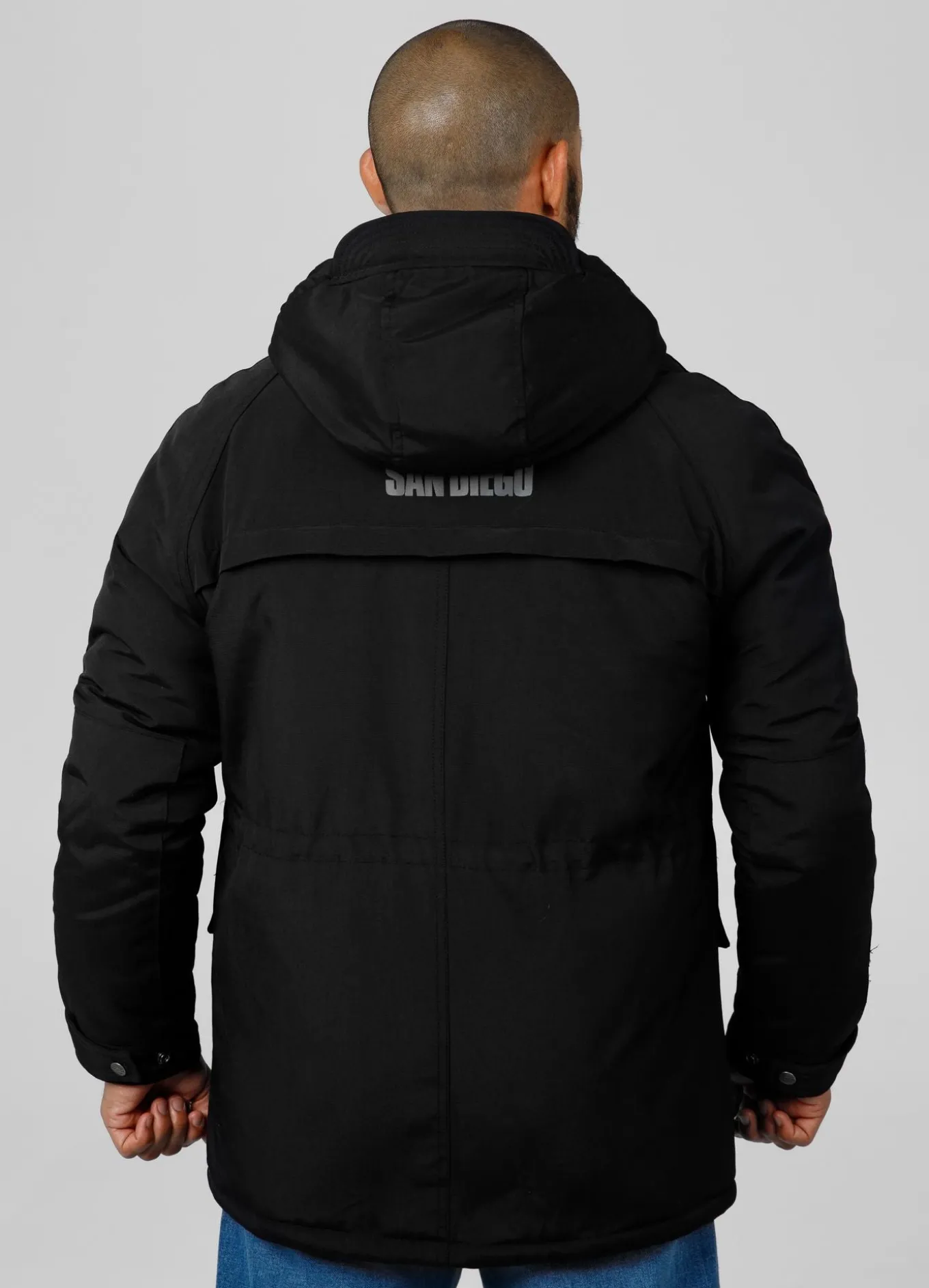 Men's winter hooded parka jacket Gunner