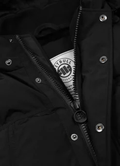 Men's winter hooded parka jacket Forest