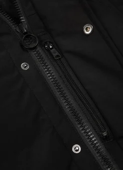 Men's winter hooded parka jacket Forest