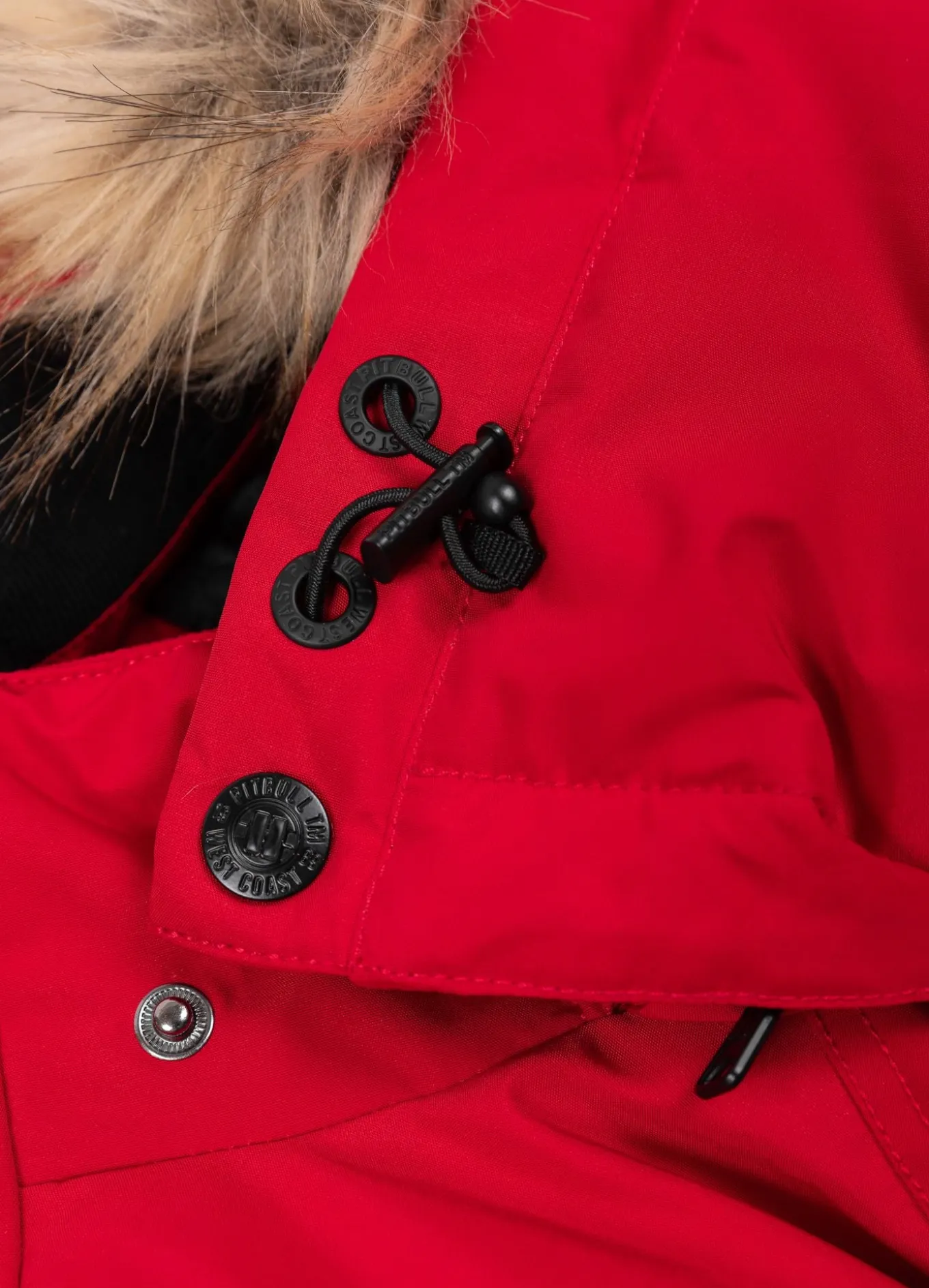 Men's winter hooded parka jacket Forest