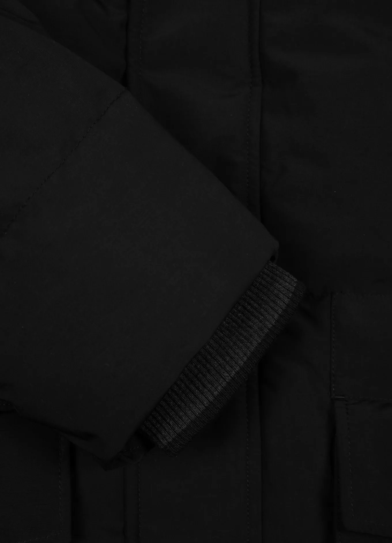 Men's winter hooded parka jacket Forest