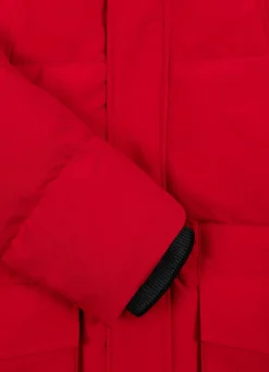 Men's winter hooded parka jacket Forest