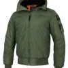 Men's winter hooded jacket Encino