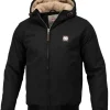 Men's winter hooded jacket Elkwood III