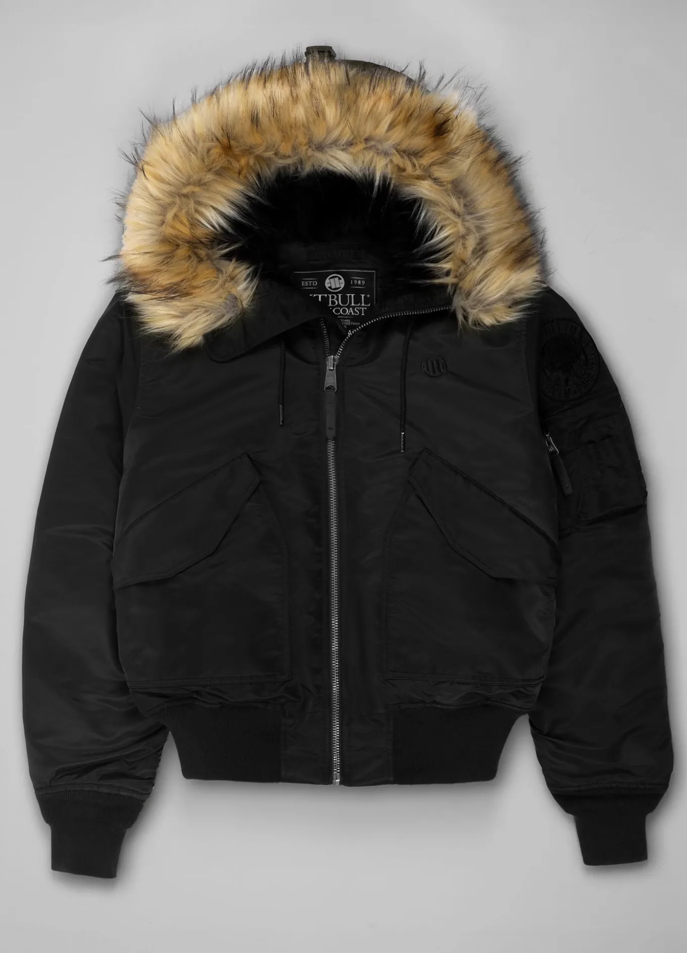 Men's winter hooded jacket Harvest