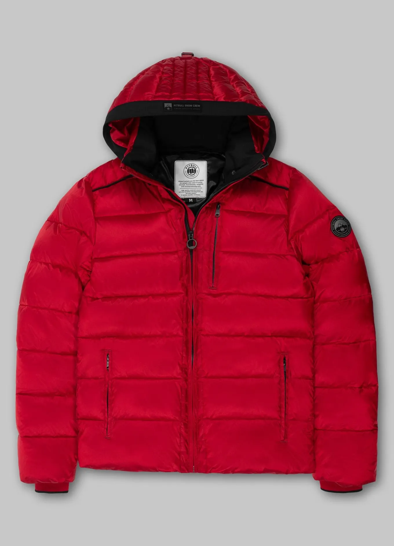 Men's winter hooded jacket Barles